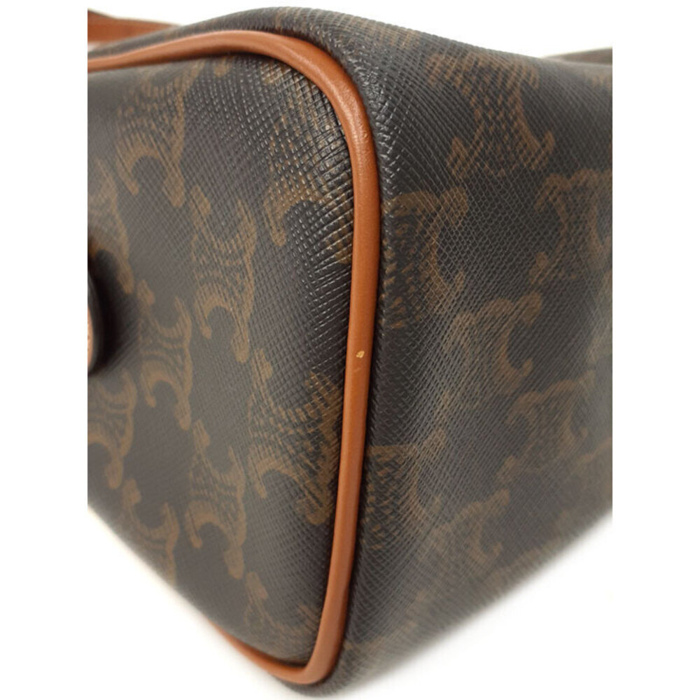 Celine Triomphe Canvas Boston Bag - Picture 4 of 9